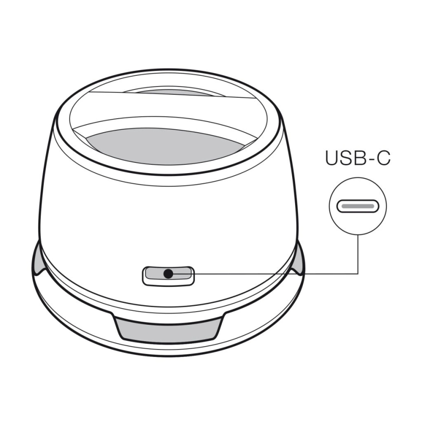 Aligator ABSMB01 - Mini Beat MagSafe-ühilduv magnetiline kõlar, 400 mAh, must