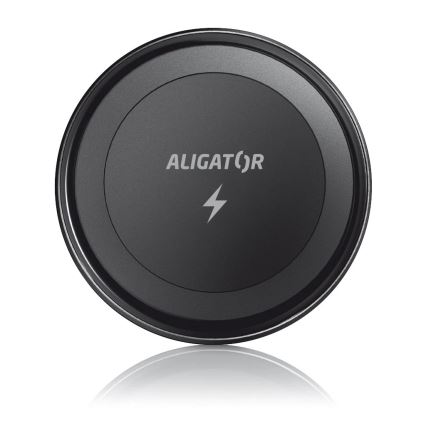 Aligator AMS05BK - magnetiline telefonipidaja autole koos Qi 15 W traadita laadimise ja MagSafe-ühilduvusega, must