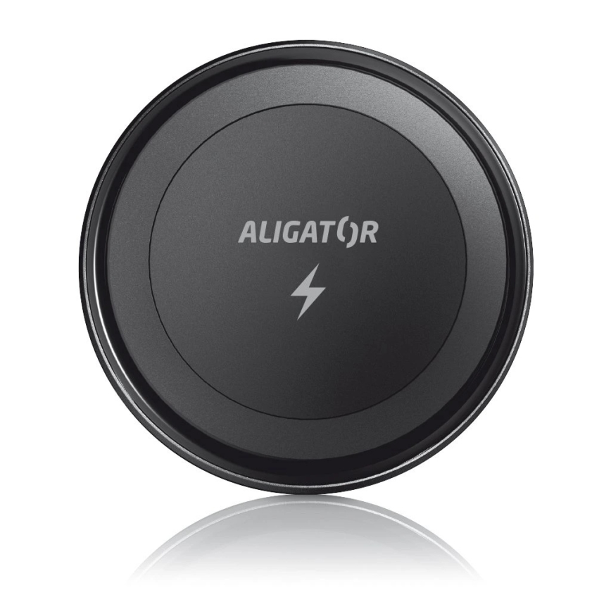 Aligator AMS05BK - magnetiline telefonipidaja autole koos Qi 15 W traadita laadimise ja MagSafe-ühilduvusega, must