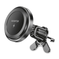 Aligator AMS05BK - magnetiline telefonipidaja autole koos Qi 15 W traadita laadimise ja MagSafe-ühilduvusega, must