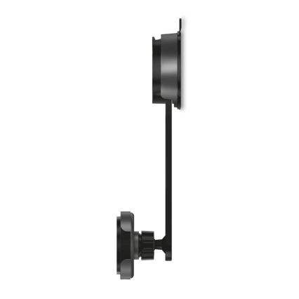 Aligator AMS07BK - MagSafe autotelefonihoidik painduva varrega, must