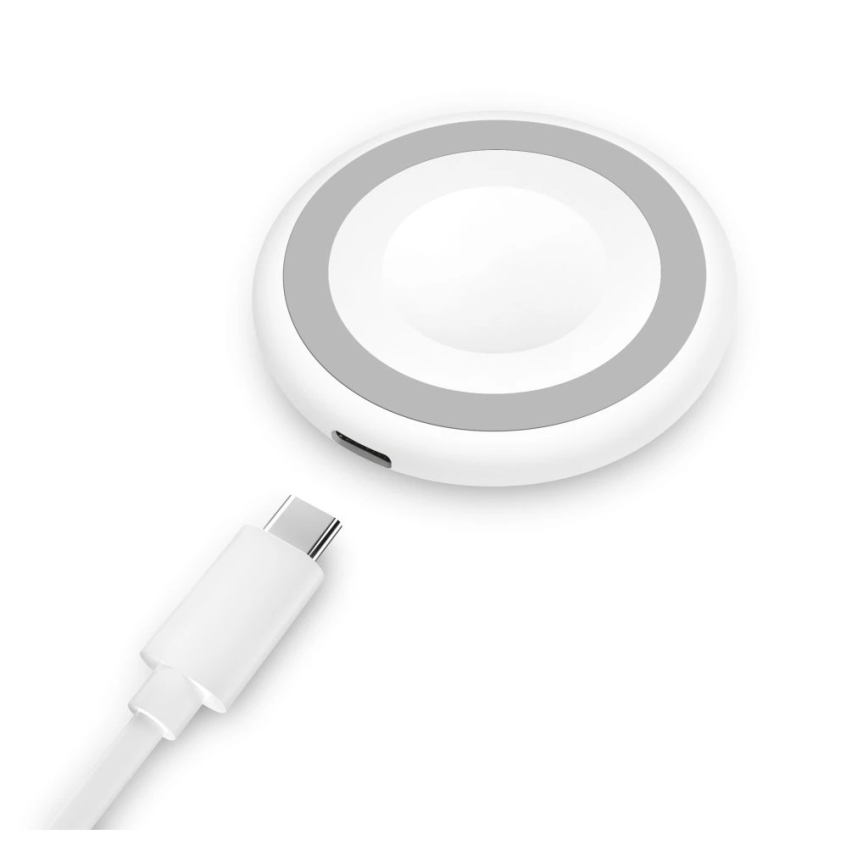Aligator AMS08WT - juhtmevaba MagSafe 3-ühes laadija 15W, valge