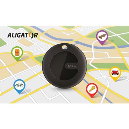 Aligator APD003 - MiTag asukoha jälgija 1xCR2032 IP67 must