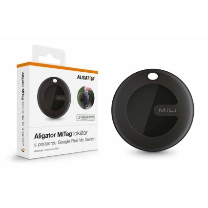Aligator APD003 - MiTag asukoha jälgija 1xCR2032 IP67 must