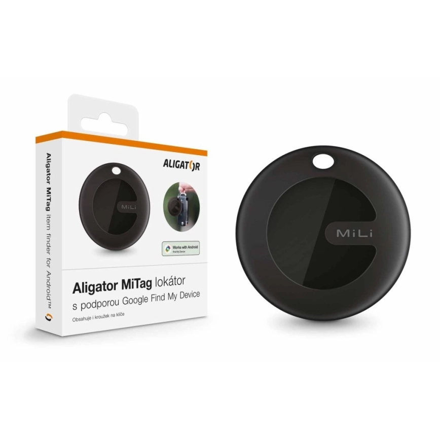 Aligator APD003 - MiTag asukoha jälgija 1xCR2032 IP67 must