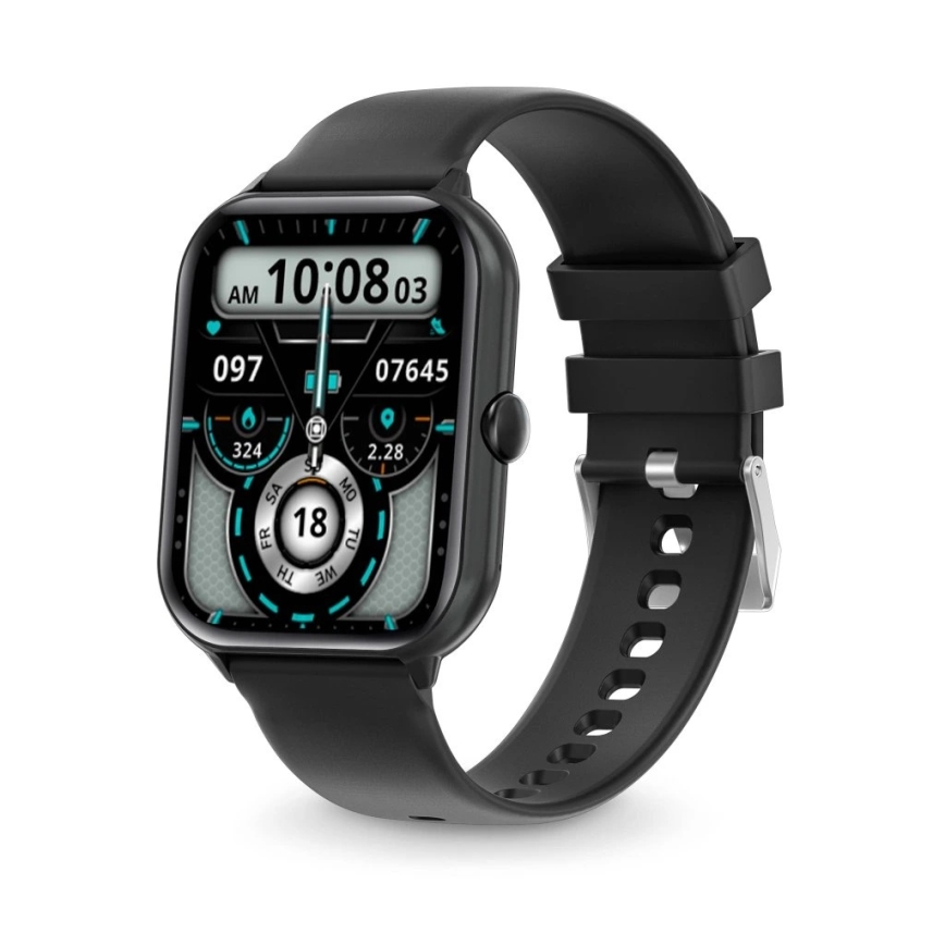 Aligator AW10BK - Watch GO nutikell, 220 mAh, IP67, must