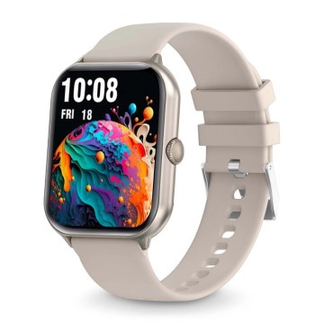 Aligator AW10SR - nutikell Watch GO 220 mAh IP67 kreemjas