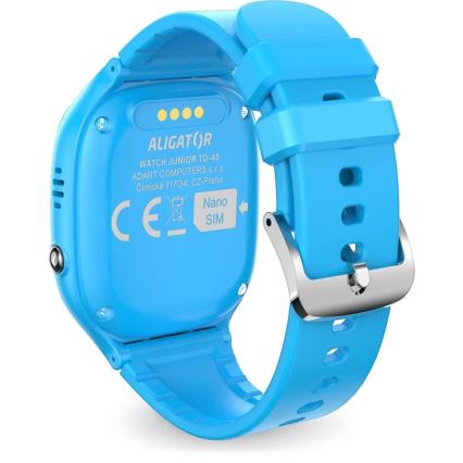 Aligator AW11BE - nutikell Watch Junior 2 450 mAh IP67 Wi-Fi sinine