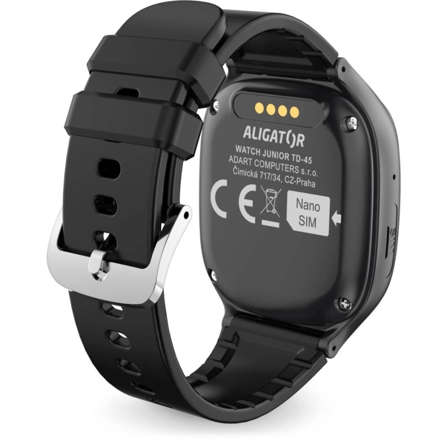 Aligator AW11BK - Nutikell Watch Junior 2 450 mAh IP67 Wi-Fi must
