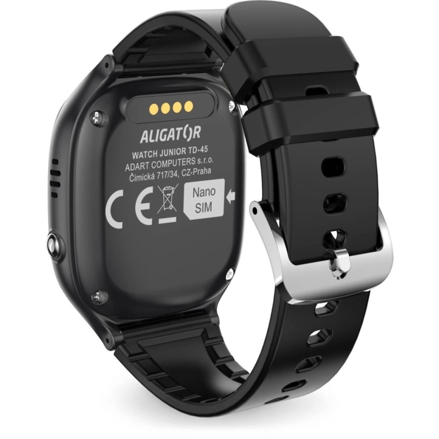 Aligator AW11BK - Nutikell Watch Junior 2 450 mAh IP67 Wi-Fi must