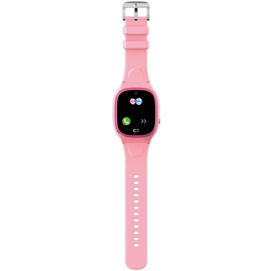 Aligator AW11PK - Watch Junior 2 nutikell, 450 mAh, IP67, Wi-Fi, roosa