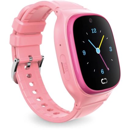 Aligator AW11PK - Watch Junior 2 nutikell, 450 mAh, IP67, Wi-Fi, roosa