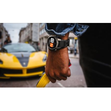 Aligator AW12BK - nutikell Watch GPS 500 mAh IP69K must