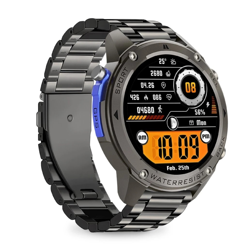 Aligator AW12BK - nutikell Watch GPS 500 mAh IP69K must