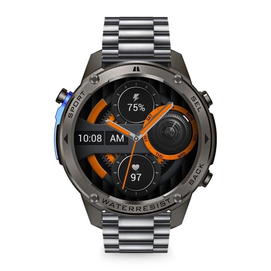 Aligator AW12BK - nutikell Watch GPS 500 mAh IP69K must