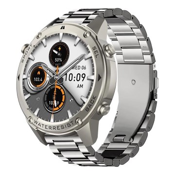 Aligator AW12SR - nutikell Watch GPS 500 mAh IP69K hõbedane