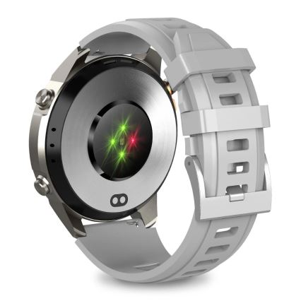 Aligator AW12SR - nutikell Watch GPS 500 mAh IP69K hõbedane