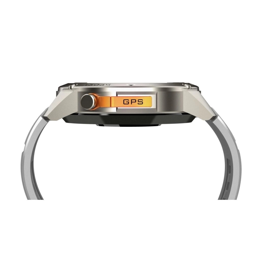 Aligator AW12SR - nutikell Watch GPS 500 mAh IP69K hõbedane
