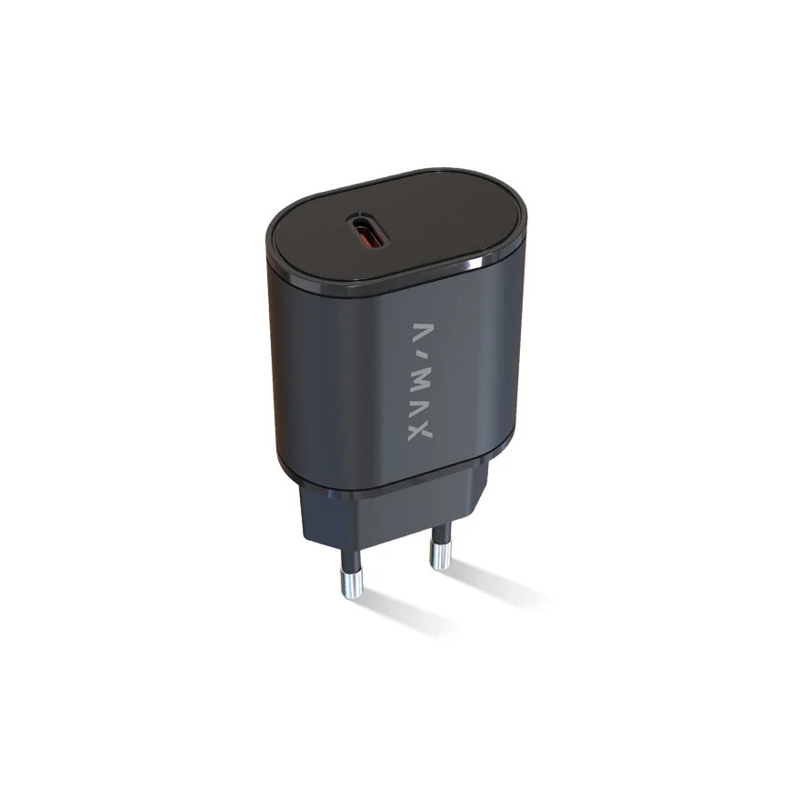Aligator AX0002V - A-MAX Power Delivery 20 W USB-C kiirlaadija, must