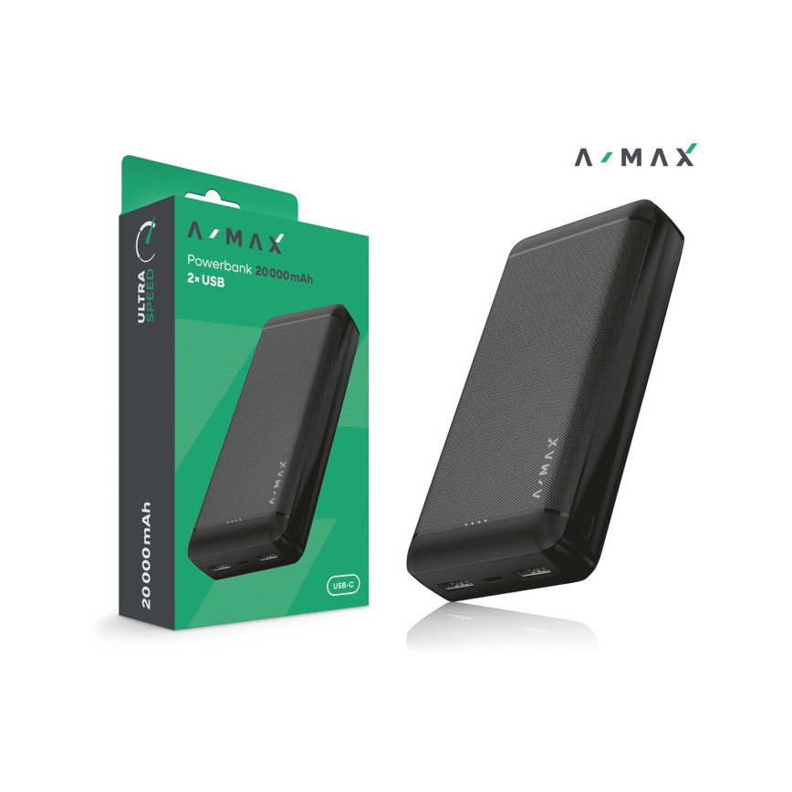 Aligator AX0004 - akupank A-MAX 20000 mAh 3,7V must