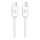 Aligator DATKP49 - USB-kaabel USB-C / USB-C 65 W Power Delivery 1,5 m valge