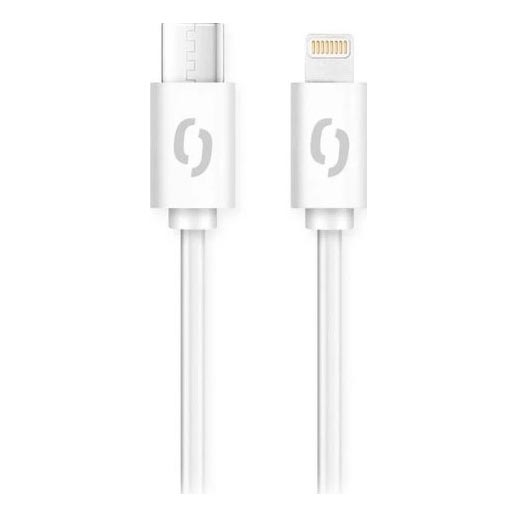 Aligator DATKP51 - USB kaabel USB-C / Lightning 30W Power Delivery 1,5m valge