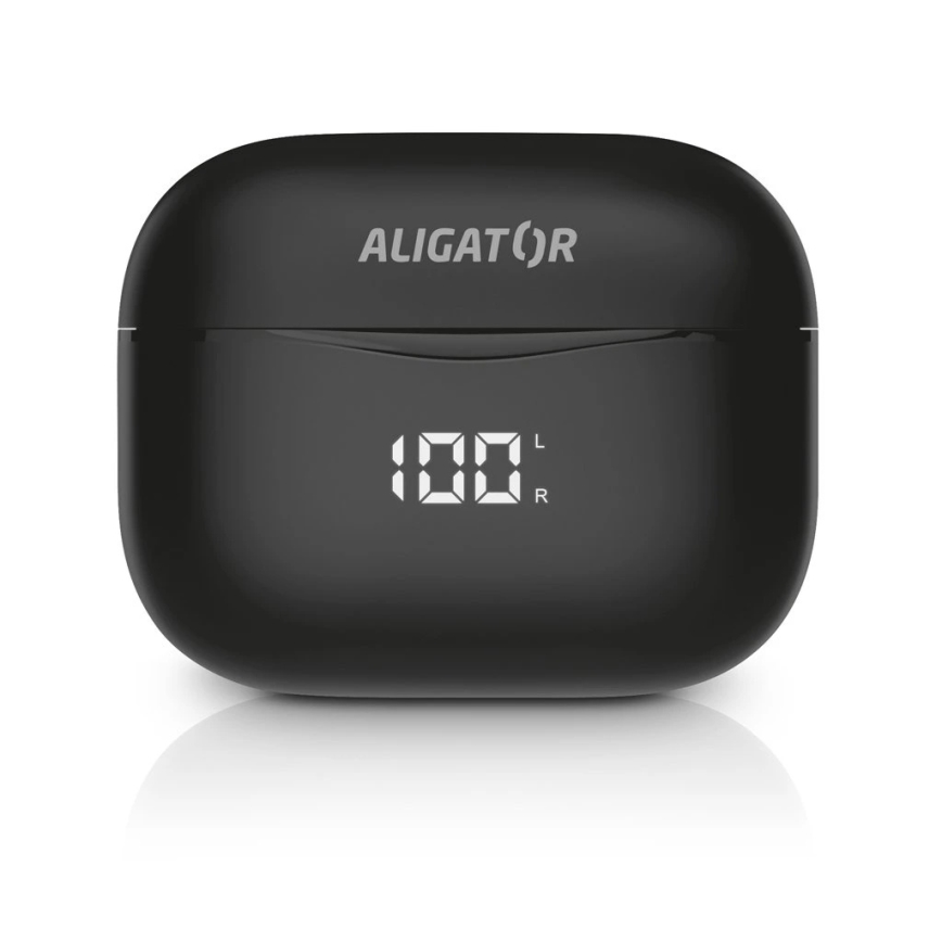 Aligator TWS06 - juhtmevabad kõrvaklapid Pods PRO 3 200 mAh + 2x 30 mAh, must