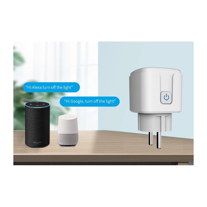 Aligator WAL001 - Nutipistik 3680W/230V/E-tüüp/16A Wi-Fi Tuya