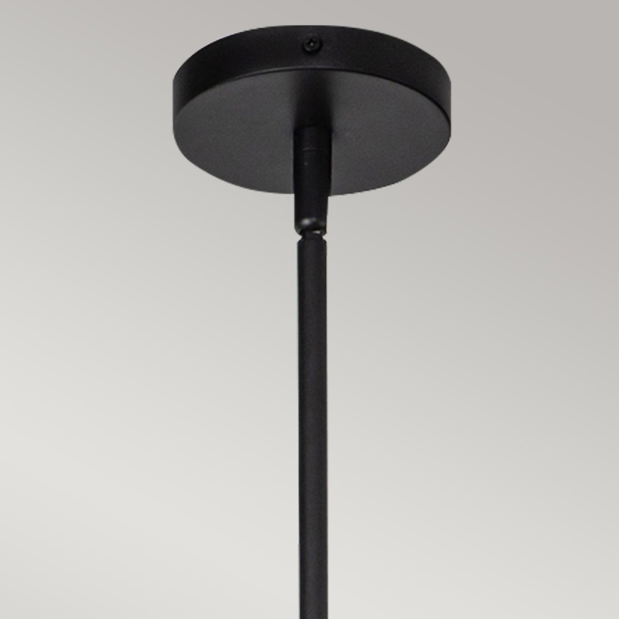 Alora Mood - lühter varrega DAPHNE 1xE27/60W/230V läbimõõt 18,1 cm must/pruun