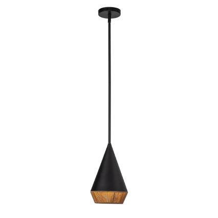 Alora Mood - lühter varrega DAPHNE 1xE27/60W/230V läbimõõt 18,1 cm must/pruun