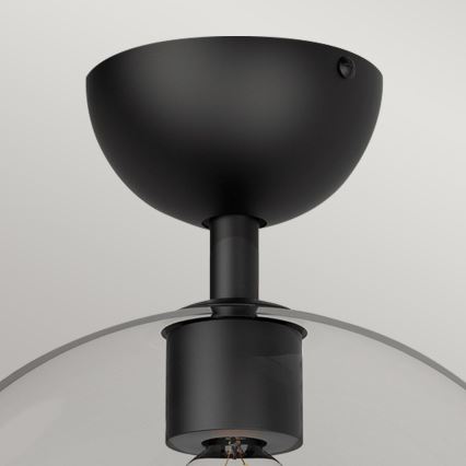 Alora Mood - laelamp JUDE 1xE27/60W/230V, läbimõõt 30,5 cm, must
