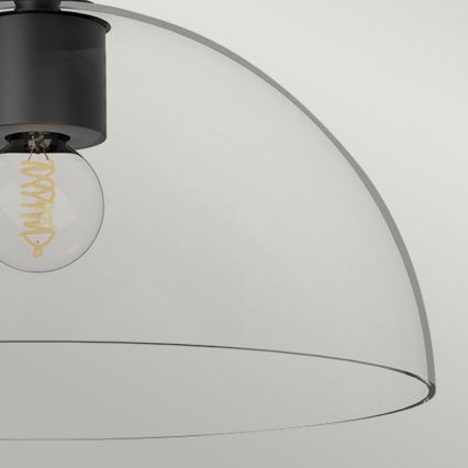 Alora Mood - laelamp JUDE 1xE27/60W/230V, läbimõõt 30,5 cm, must