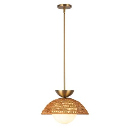 Alora Mood - PERTH varrega lühter 1xE27/60W/230V, läbimõõt 37,5 cm, kuldne