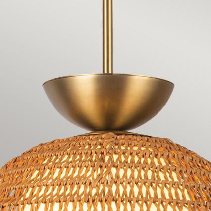 Alora Mood - PERTH varrega lühter 1xE27/60W/230V, läbimõõt 37,5 cm, kuldne