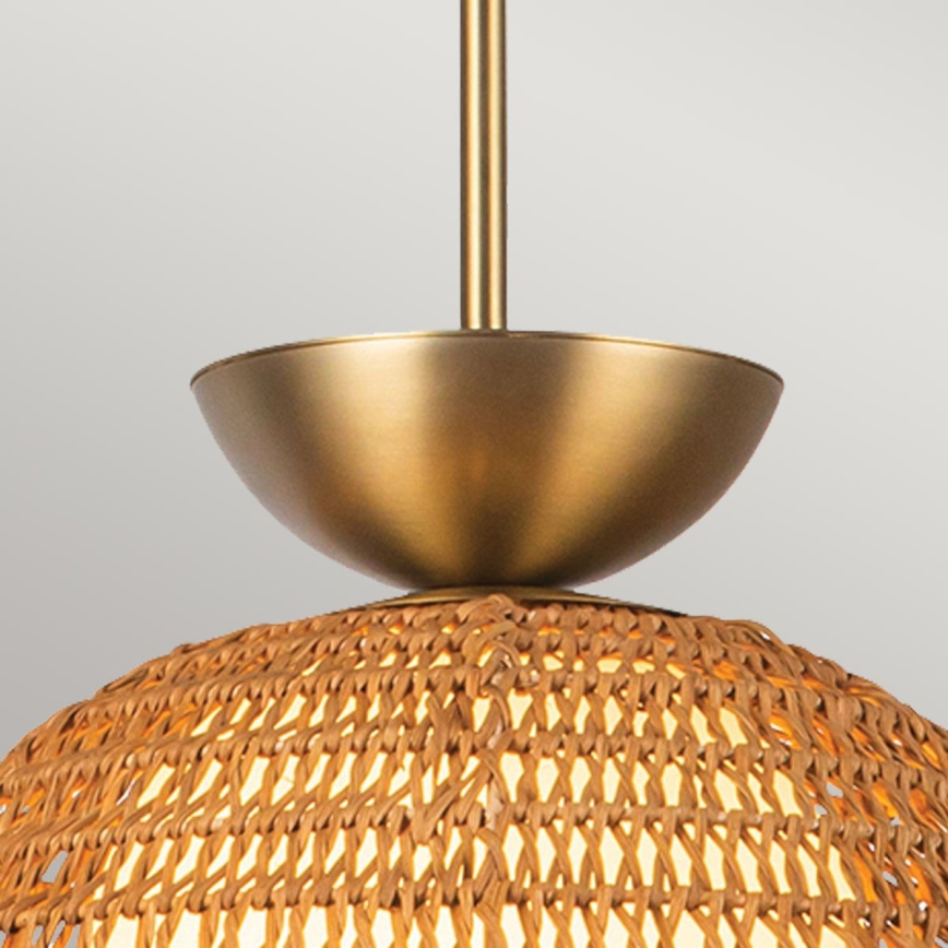 Alora Mood - PERTH varrega lühter 1xE27/60W/230V, läbimõõt 37,5 cm, kuldne