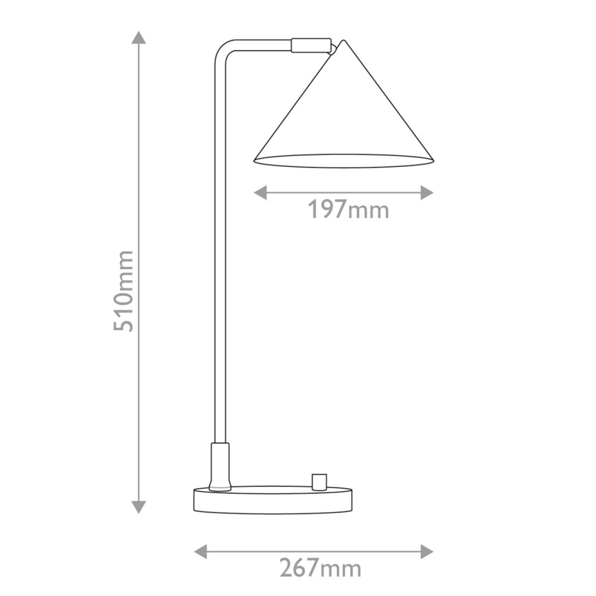 Alora Mood - Laualamp REMYCK 1xE27/60W/230V must