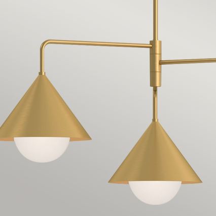 Alora Mood - varrega lühter REMYCK 3xE27/60W/230V kuldne