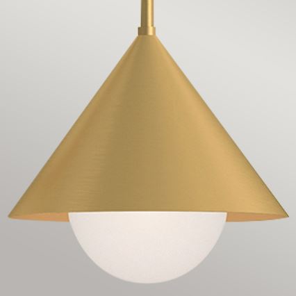 Alora Mood - varrega lühter REMYCK 3xE27/60W/230V kuldne