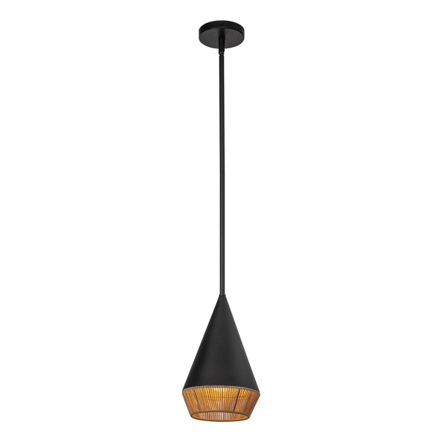 Alora Mood - lühter varrega DAPHNE 1xE27/60W/230V läbimõõt 18,1 cm must/pruun