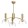 Alora Mood - Ripplühter JUDE 3xE27/60W/230V d. 96,8 cm messing