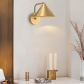 Alora Mood - seinavalgusti REMYCK 1xE27/60W/230V kuldne