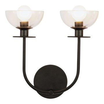 Alora Mood - seinavalgusti SYLVIA 2xE14/40W/230V must