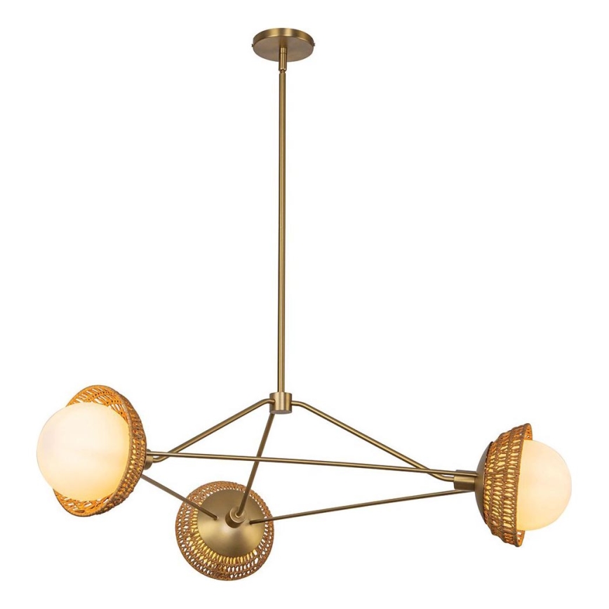Alora Mood - Varrega lühter PERTH 3xE14/40W/230V kuldne