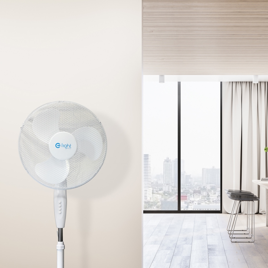Alusega ventilaator STANDING 128 cm 45W