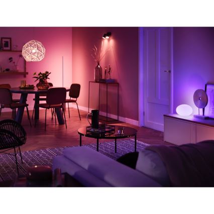 Stardikomplekt Philips Hue WHITE AND COLOR AMBIANCE 2xE27/9W/230V 2200-6500K + nutikas pistik, Hue Bridge ja hämarduslüliti