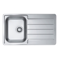 ALVEUS 1065560 - Köögivalamu LINE 86x50 cm roostevabast terasest/satiinviimistlus