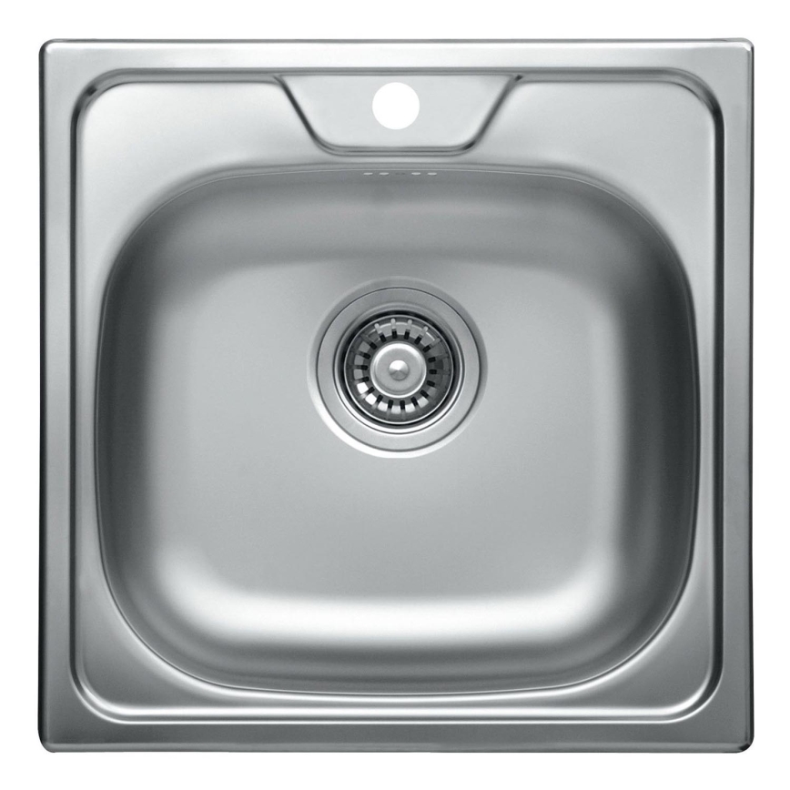 ALVEUS 1074634 - Valamu kööki ALLUX 48x48 cm matt teras/satiin