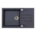 ALVEUS 1090942 - Valamu kööki ROCK 78x48 cm graniit/must