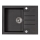 ALVEUS 1090951 - Valamu kööki ROCK 59,5x47,5 cm graniit/must