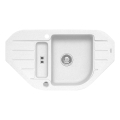 ALVEUS 1100889 - Valamu kööki NIAGARA 90x50 cm graniit/valge